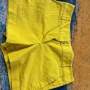 LOFT Sunny Yellow Shorts